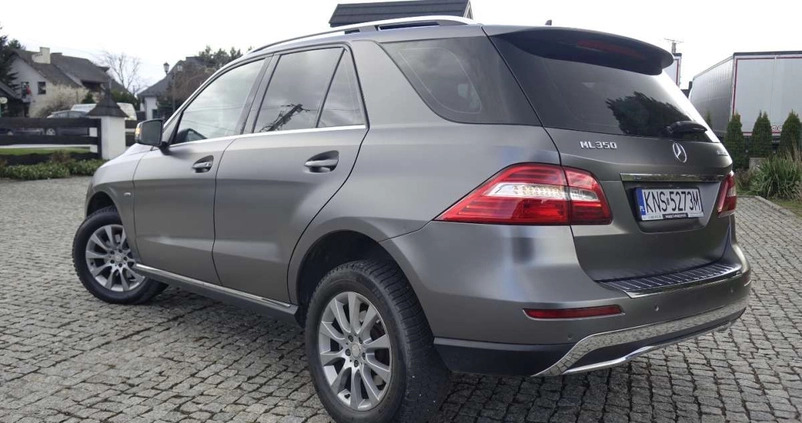 Mercedes-Benz ML cena 75700 przebieg: 228000, rok produkcji 2012 z Otmuchów małe 781
